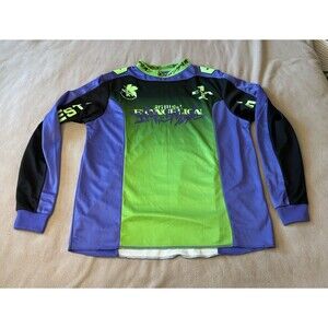 Boxlunch Neon Genesis Evangelion Jersey Nerv Ikari Project Eva #1 Size M Men’s